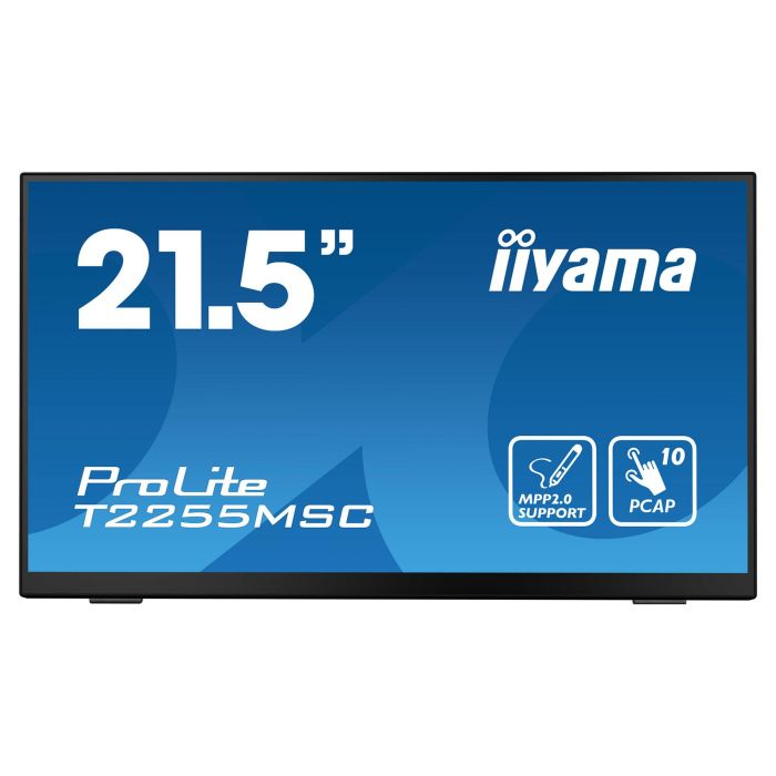 iiyama ProLite T2255MSC-B1 Monitor Táctil 21.5" Full HD IPS 1920x1080 60Hz 5ms HDMI DisplayPort Altavoces USB Negro