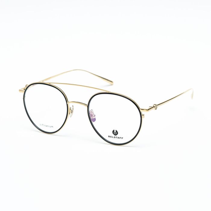 Montura de Gafas + Gafas de sol Belstaff JAGGED-CLIP-ON-DORADO Ø 53 mm Clip On 1