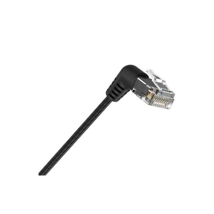 Vention IBOBF Cable de Red Ethernet UTP Cat.6A RJ45, 1 Metro, 10 Gbps, Conectores Giratorios 360°, Color Negro 1 Vention IBOBF Cable de Red Ethernet UTP Cat.6A RJ45, 1 Metro, 10 Gbps, Conectores Giratorios 360°, Color Negro 1
