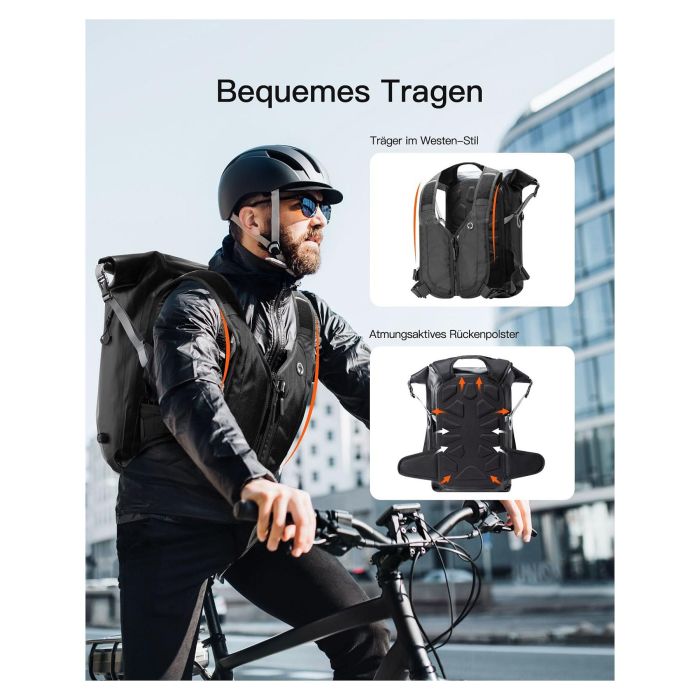 inateck Notebook-Rucksack BP06003 gray/black 25-30L 7