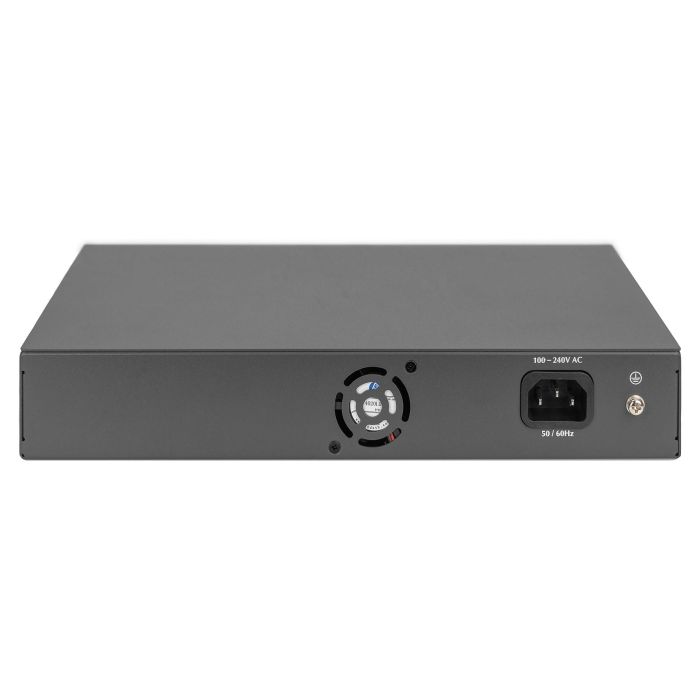 Digitus Switch PoE 16 Puertos Fast Ethernet 32W Negro 3