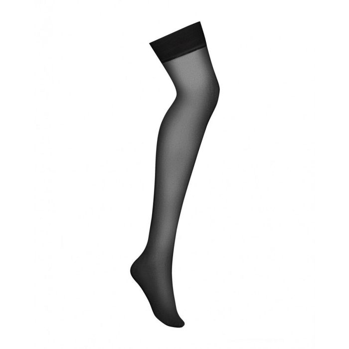 Medias con Liguero Obsessive S800 Negro S/M 1 Medias con Liguero Obsessive S800 Negro S/M 1