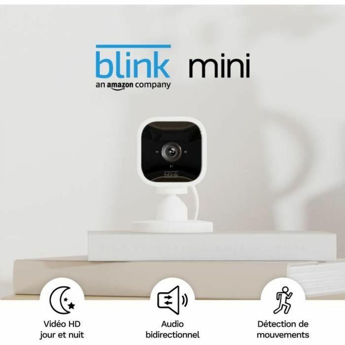 Blink Home Security AAABH71397 Sistema de Minicámara de 2 Cámaras, Color Blanco 4