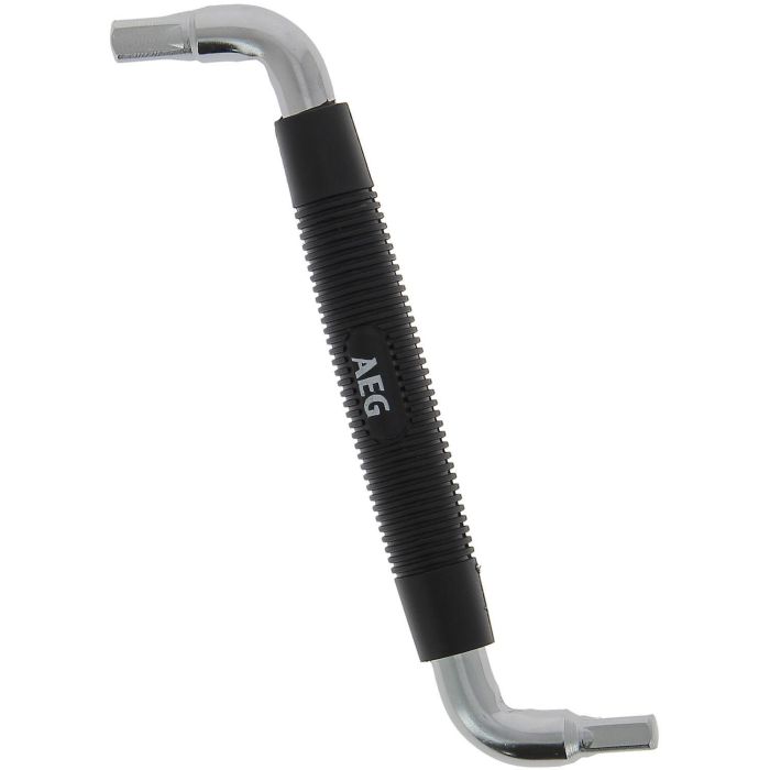 Aeg Llave de Drenaje Doble Cuadrada 8-10mm con Mango Ergonómico de Goma Antideslizante 0 Aeg Llave de Drenaje Doble Cuadrada 8-10mm con Mango Ergonómico de Goma Antideslizante 0