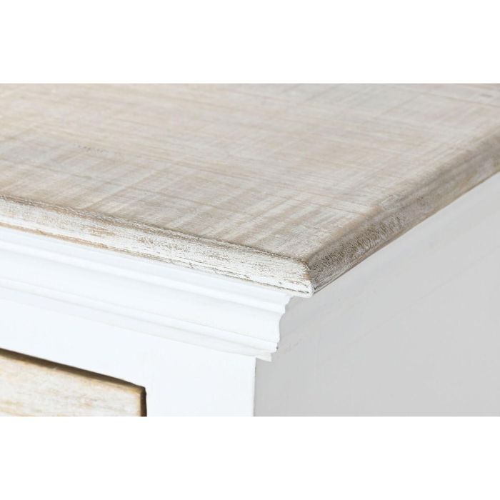 Comoda Romantico DKD Home Decor Blanco Natural 40 x 100 x 150 cm 2 Comoda Romantico DKD Home Decor Blanco Natural 40 x 100 x 150 cm 2