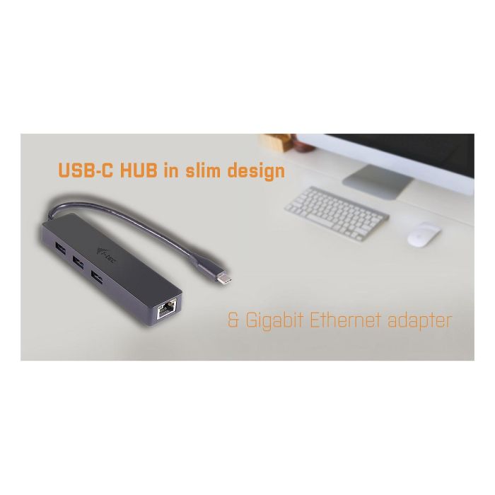 Hub USB i-Tec C31GL3SLIM 8 Hub USB i-Tec C31GL3SLIM 8
