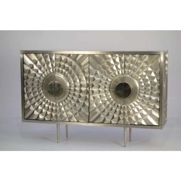 DKD Home Decor Espejo Moderno Plateado 4 x 92 x 154 cm 1