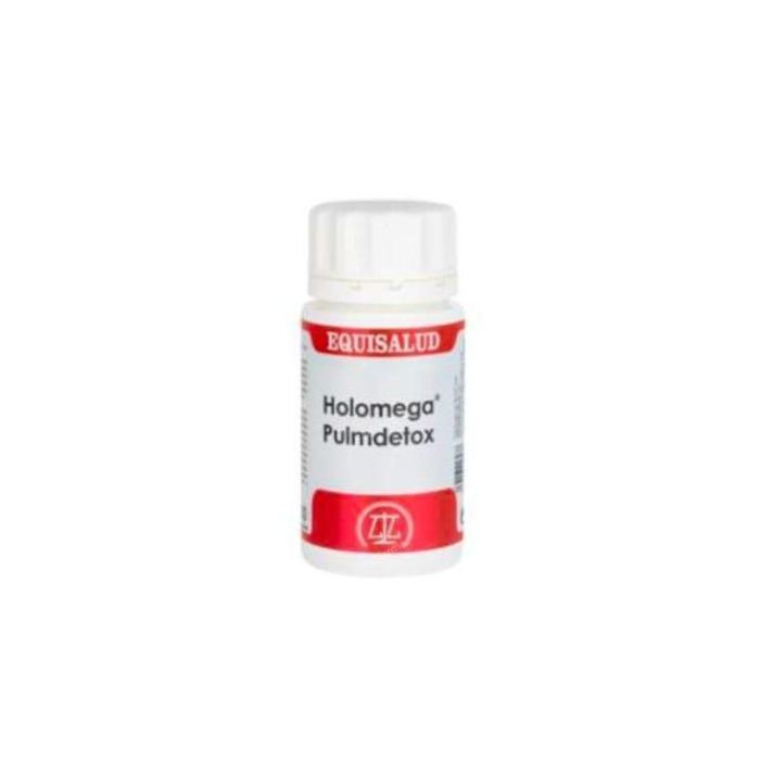 Holomega Pulmdetox 50 Cápsulas con N-acetilcisteína y Vitamina C para el sistema inmunitario