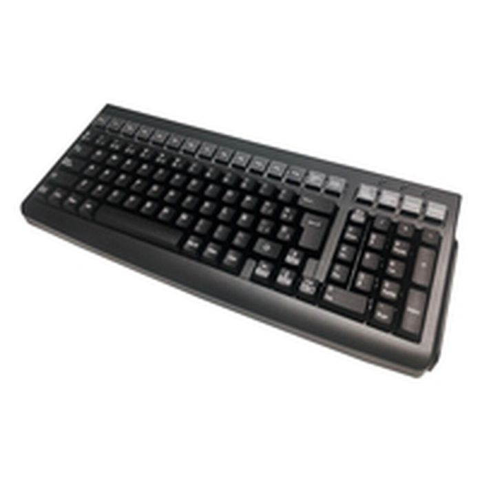 Mustek MKB-800M Teclado Universal Alámbrico USB Español Negro con Interruptor de Membrana y 101 Teclas 2