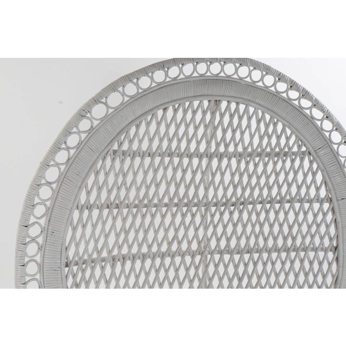 DKD Home Decor Sillón Balines Emmanuele Blanco Ratan 97 x 66 x 144 cm 2