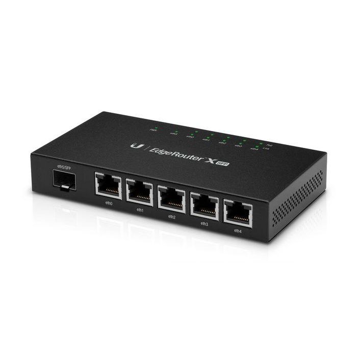 Ubiquiti ER-X-SFP Router Gigabit Ethernet con Puertos SFP y PoE, Negro 3