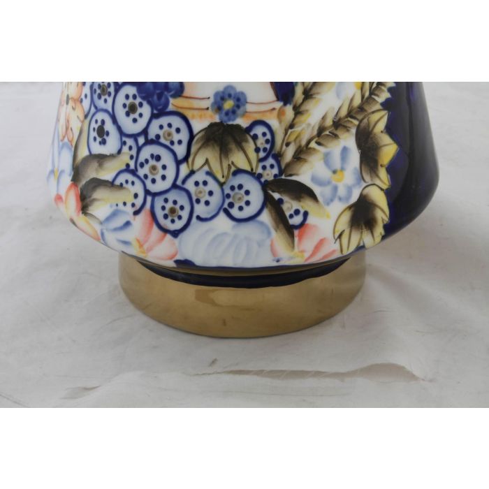 DKD Home Decor Jarrón de Porcelana Shabby Diseño Cara Colección Margot Multicolor Azul 19x36x19 cm 2 DKD Home Decor Jarrón de Porcelana Shabby Diseño Cara Colección Margot Multicolor Azul 19x36x19 cm 2