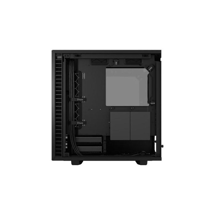 Fractal Design Define 7 Mini Negro PC - Micro ATX/Mini-ITX, Ventiladores Incluidos, Gestión de Cables, FD-C-DEF7M-02