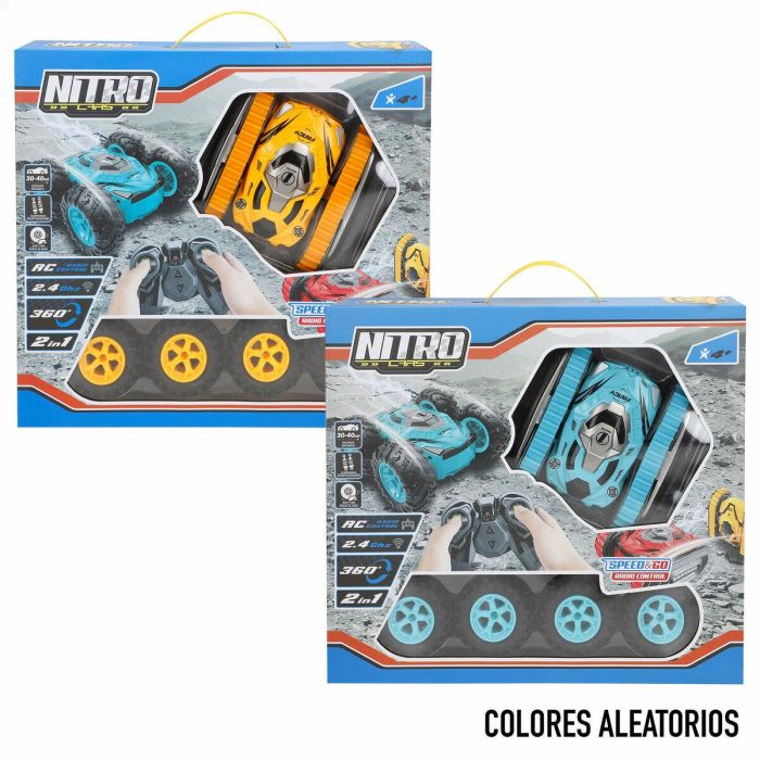 Coche Radio Control Colorbaby 15 x 7 x 14 cm (4 Unidades) 1 Coche Radio Control Colorbaby 15 x 7 x 14 cm (4 Unidades) 1