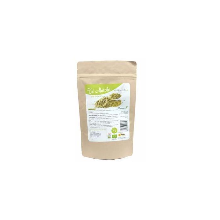 DREAM FOODS Té Matcha Premium en Polvo Bio 70gr - 100% Vegetal, sin conservantes, apto para veganos