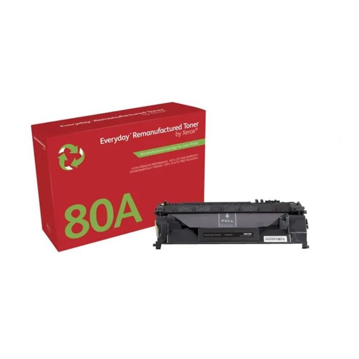 Xerox 006R03026 Toner Everyday Negro Remanufacturado Compatible Con HP 80A CF280A Estándar