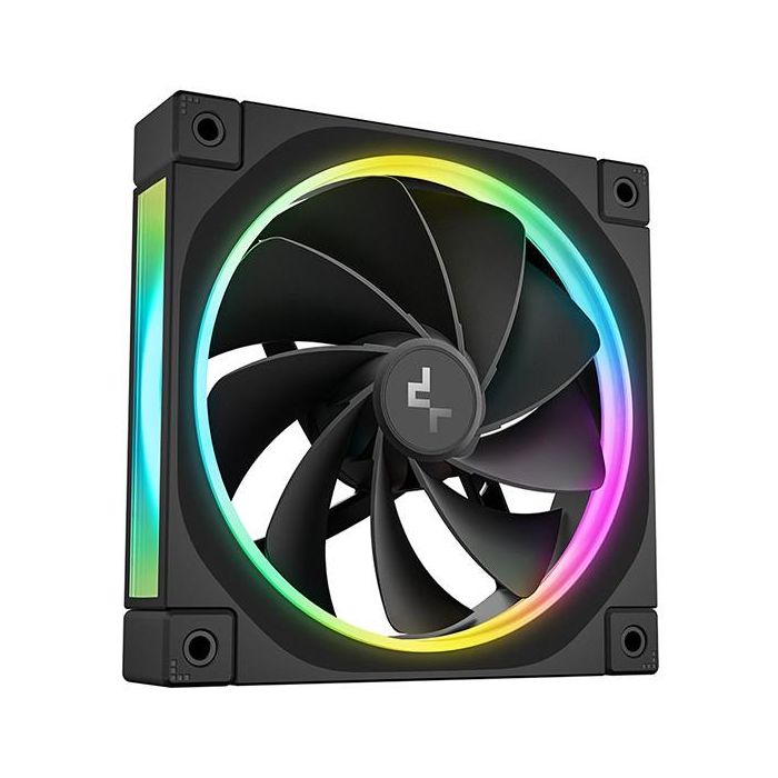DeepCool FL12R-3 IN 1 Triple-Pack Ventilador 120mm RGB para Carcasa PC, 500-2150 RPM, 93,45 m³/h, Negro 3