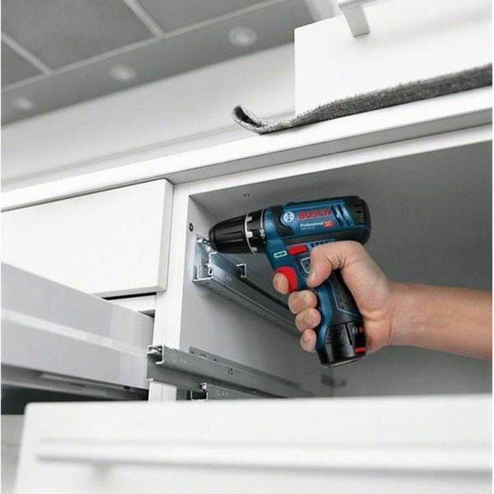 Bosch Professional Taladro-atornillador de impacto GSB 12V-15 + 1 batería 2.0Ah + 1 batería 4.0Ah - 06019B690G 2