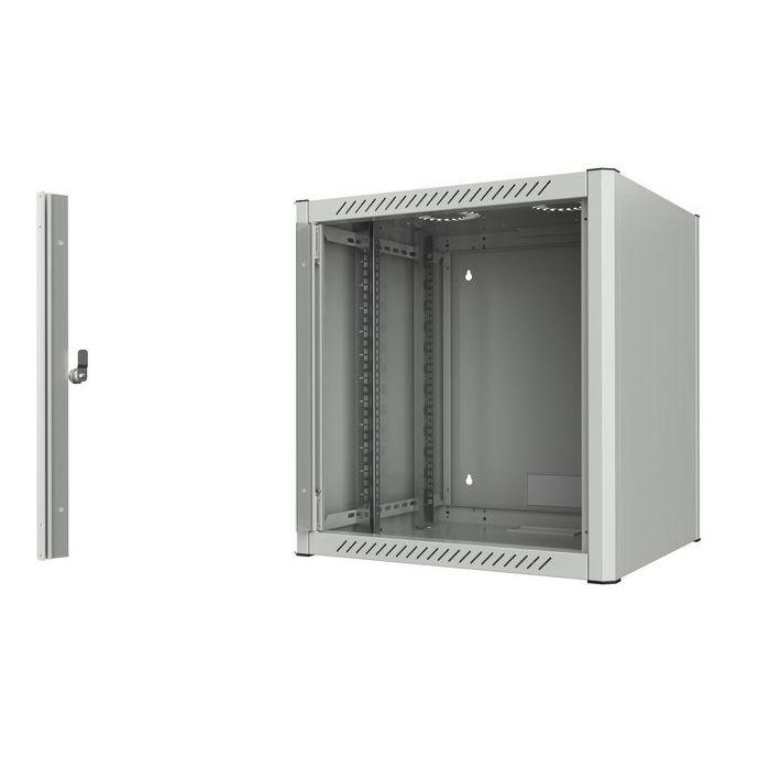 Lanview Armario Rack 19" 12U 60 x 56 cm Montaje en Pared 1