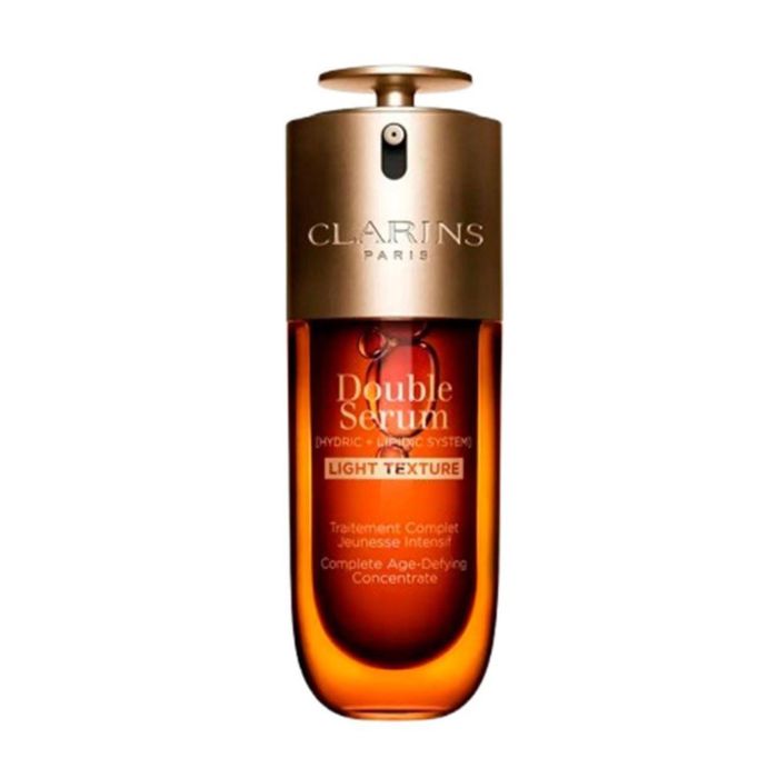 Clarins [V4467A] Double Serum Light Texture Concentrado Facial Antiedad Hidratante Regenerador Todo Tipo Piel 50ml