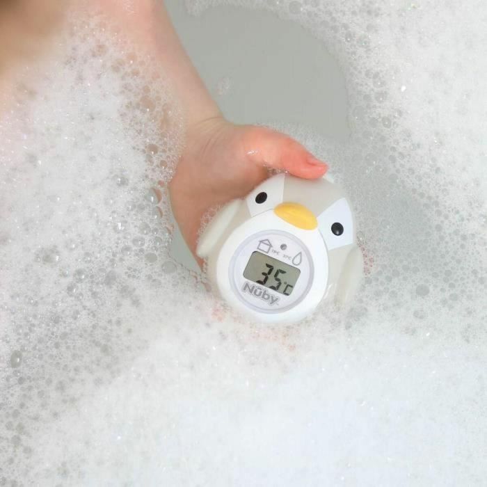 Nuby Termómetro de Baño para Bebés Pingüino NUB0370797301650 2