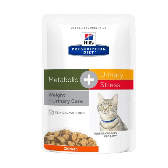 Hill'S Hpd Feline C-D Urinary Stress Metabolic Pouch 12x85 gr