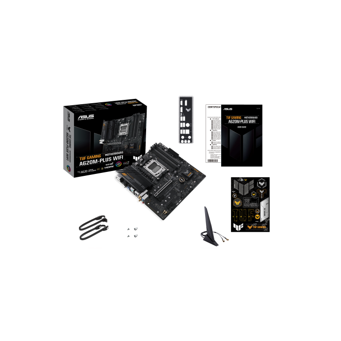 ASUS TUF GAMING A620M-PLUS WiFi Zócalo AM5 7 ASUS TUF GAMING A620M-PLUS WiFi Zócalo AM5 7