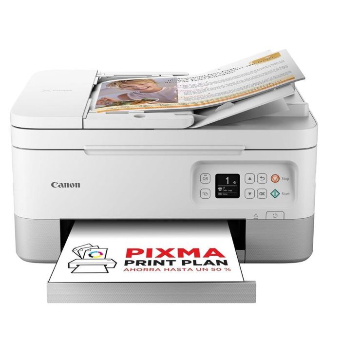 Canon PIXMA TS7451i Impresora Multifunción Inyección Tinta A4 Wifi 4800x1200 DPI Dúplex Automático Blanco 0 Canon PIXMA TS7451i Impresora Multifunción Inyección Tinta A4 Wifi 4800x1200 DPI Dúplex Automático Blanco 0