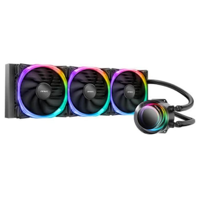 Antec VORTEX 360 ARGB Sistema de refrigeración líquida AIO 360mm para procesador, con iluminación ARGB, Negro