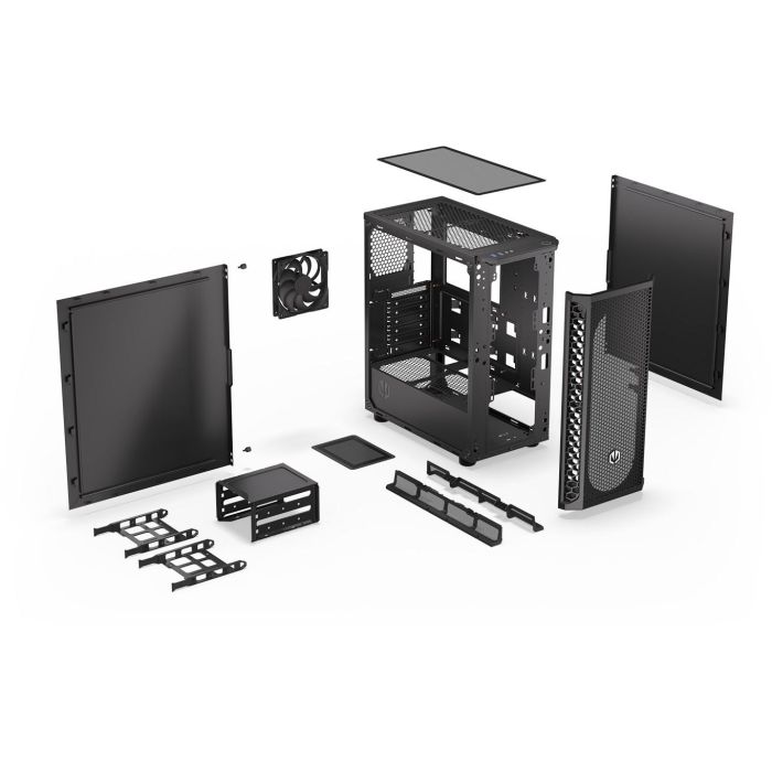ENDORFY Signum 300 Solid Black Torre PC – Caja ATX, micro ATX, Mini-ITX, Color Negro, Filtro Anti-Polvo, USB 2.0 18