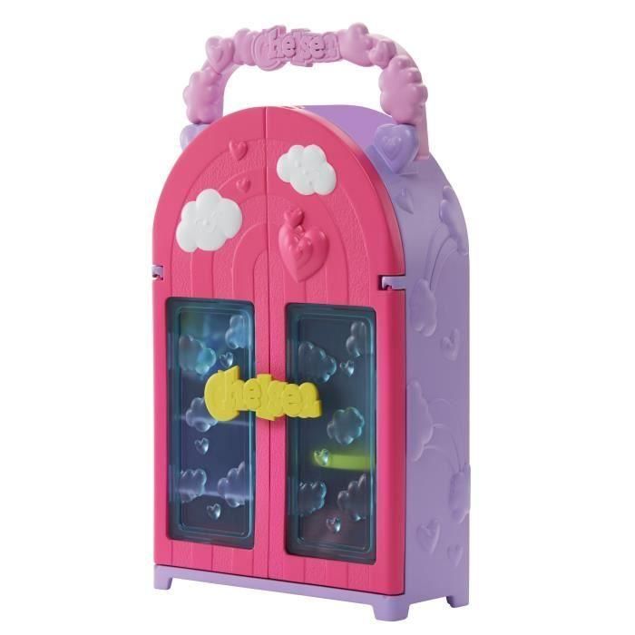 Barbie - Vestidor para Muñeca y Chelsea - Caja de ropa y complementos HXN03 1