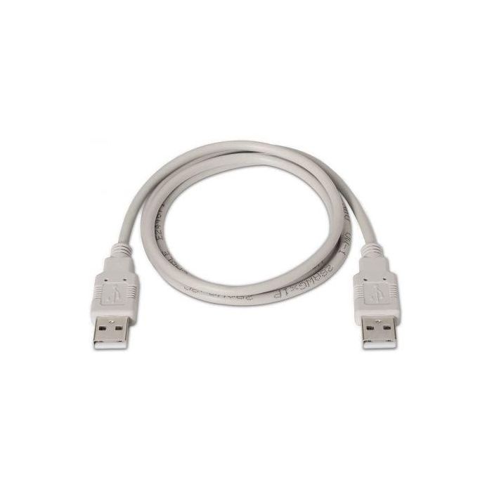 AISENS - CABLE USB 2.0, TIPO A/M-A/M, BEIGE, 1.0M 1 AISENS - CABLE USB 2.0, TIPO A/M-A/M, BEIGE, 1.0M 1