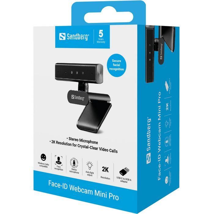 Sandberg Face-ID Webcam Mini Pro 3 Sandberg Face-ID Webcam Mini Pro 3