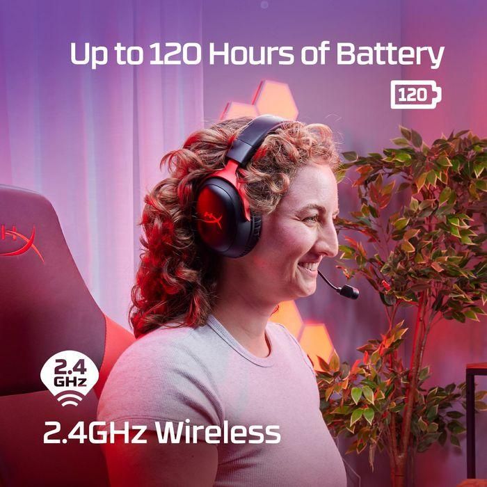 HP HyperX Cloud III Wireless Gaming Headset, 120h Batería, Audio Espacial DTS Headphone:X, Drivers 53mm, Multiplataforma PC/PS5/Switch 3 HP HyperX Cloud III Wireless Gaming Headset, 120h Batería, Audio Espacial DTS Headphone:X, Drivers 53mm, Multiplataforma PC/PS5/Switch 3