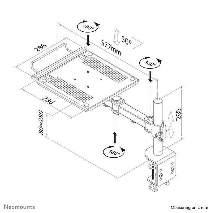 Protector de Pantalla Neomounts NOTEBOOK-D100 10 Protector de Pantalla Neomounts NOTEBOOK-D100 10