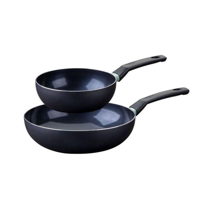 Fackelmann AAARV39572 Juego de 2 Woks Brandao - 20 y 28 cm 0 Fackelmann AAARV39572 Juego de 2 Woks Brandao - 20 y 28 cm 0