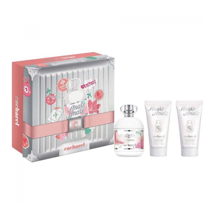 Carolina Herrera Anais Anais Eau de Toilette 100ml Vaporizador + 2 Lociones Corporales para Mujer con Estuche