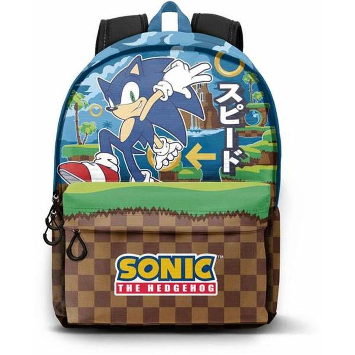 Karactermania Mochila Pequeña Sonic Greenhill 25x15x35 cm 0 Karactermania Mochila Pequeña Sonic Greenhill 25x15x35 cm 0