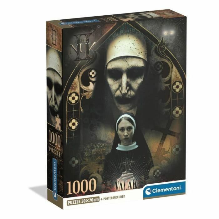 Clementoni CLE8005125370986 - Puzzle Compacto de 1000 piezas - La None
