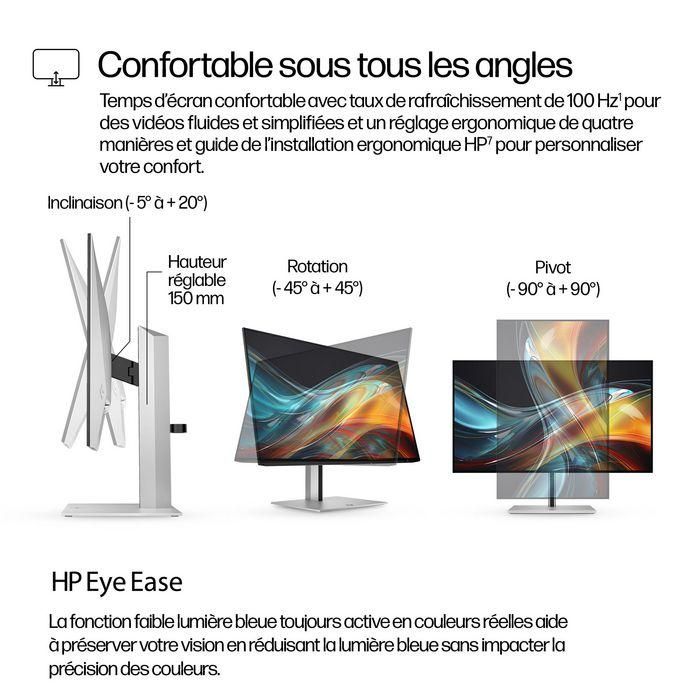 HP 724pn Monitor Series 7 Pro de 24 pulgadas WUXGA 16:10 con Precisión de Color, Marco Micro-Borde y Diseño Ergonómico 11 HP 724pn Monitor Series 7 Pro de 24 pulgadas WUXGA 16:10 con Precisión de Color, Marco Micro-Borde y Diseño Ergonómico 11