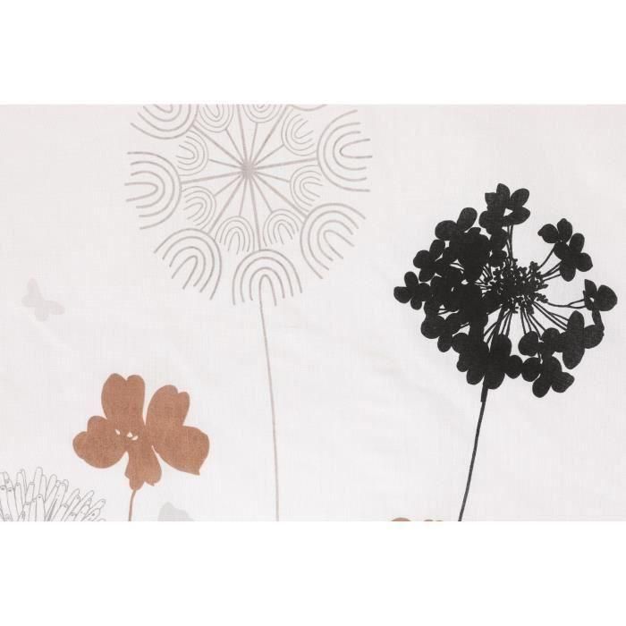 Juego de cama ASI8681181528631 - 1 funda nórdica 220x240 cm + 2 fundas almohada 60x60 cm - Algodón/Poliéster Blanco 4 Juego de cama ASI8681181528631 - 1 funda nórdica 220x240 cm + 2 fundas almohada 60x60 cm - Algodón/Poliéster Blanco 4