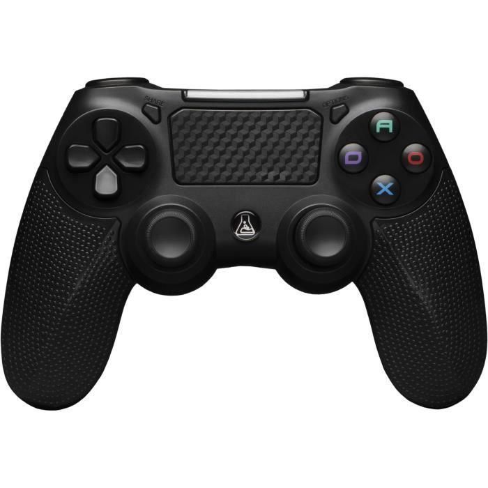 Mando de Juego Inalámbrico PS4 - K-PAD-THORIUM - Negro - Bluetooth - Batería Recargable de Larga Duración - Vibraciones Integradas Mando de Juego Inalámbrico PS4 - K-PAD-THORIUM - Negro - Bluetooth - Batería Recargable de Larga Duración - Vibraciones Integradas