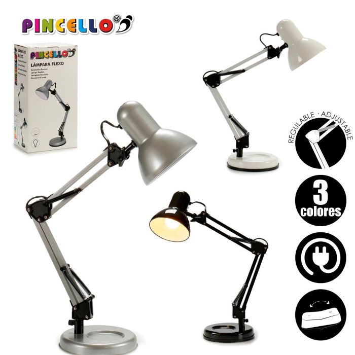 Lampara Flexo Metal Muelles Surtidos Pincello 15X58CM (6 Unidades) 3 Lampara Flexo Metal Muelles Surtidos Pincello 15X58CM (6 Unidades) 3