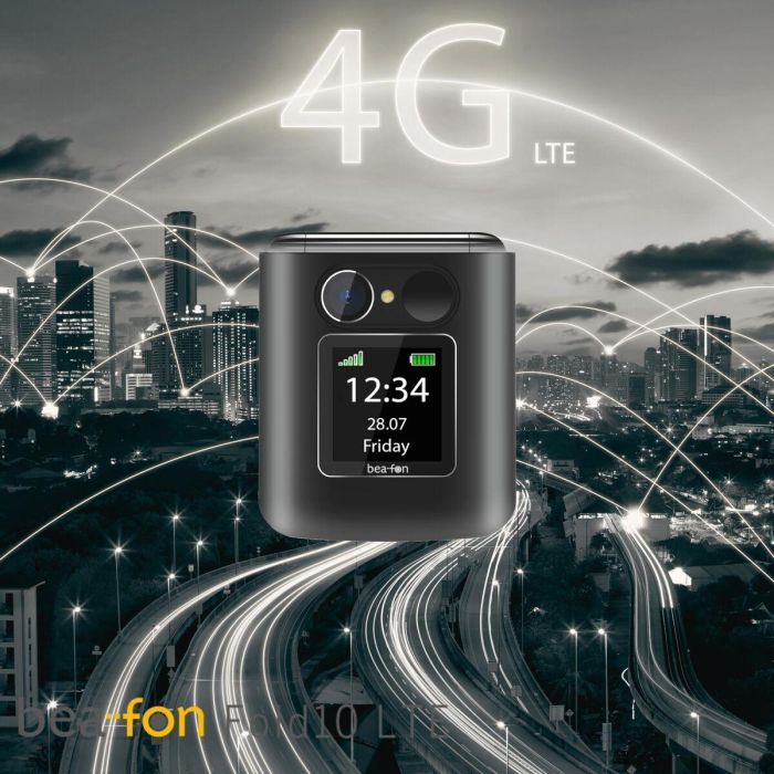 Teléfono Inalámbrico beafon FOLD10 LTE 6 Teléfono Inalámbrico beafon FOLD10 LTE 6