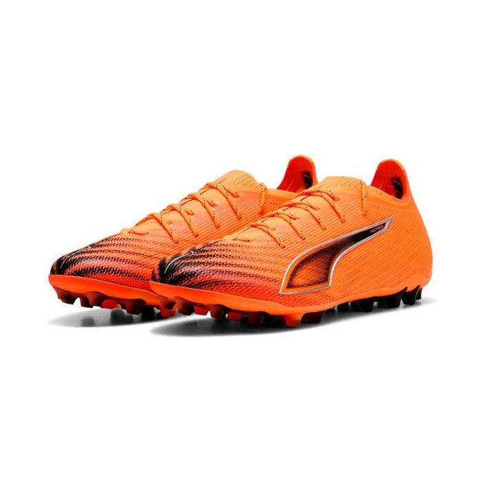 Botas de Fútbol para Adultos Puma Ultra 6 Ultimate Mg Heat Fire B Naranja XS 1