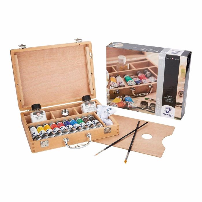 Set de Pintura al Óleo Talens Van Gogh Multicolor (2 Unidades) 2 Set de Pintura al Óleo Talens Van Gogh Multicolor (2 Unidades) 2
