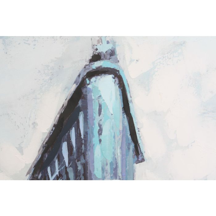 DKD Home Decor Cuadro Azul 120 x 60 cm Lienzo y MDF (2 Unidades) 2 DKD Home Decor Cuadro Azul 120 x 60 cm Lienzo y MDF (2 Unidades) 2