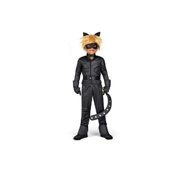 Disfraz infantil cat noir( chaqueta , pantalón, cinturón, guantes, antifaz, peluca y anillo). talla 6-8 años Disfraz infantil cat noir( chaqueta , pantalón, cinturón, guantes, antifaz, peluca y anillo). talla 6-8 años