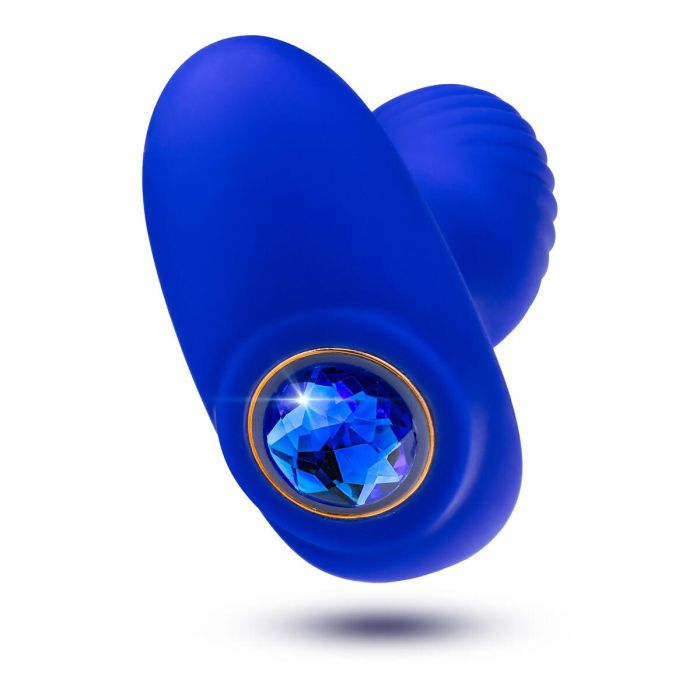 G-Plug Pequeño Neon Rosa Blush Oh My Gem Azul (7,6 cm) 3 G-Plug Pequeño Neon Rosa Blush Oh My Gem Azul (7,6 cm) 3