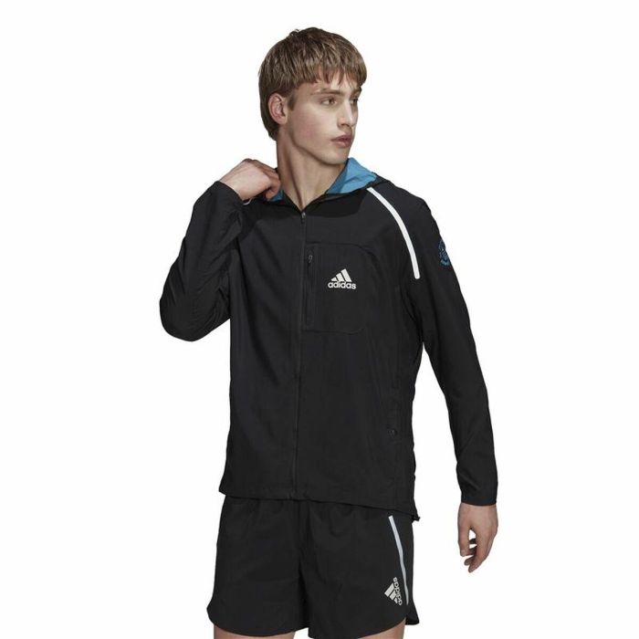 Chaqueta Deportiva para Hombre Adidas Marathon For the Oceans Negro 6 Chaqueta Deportiva para Hombre Adidas Marathon For the Oceans Negro 6